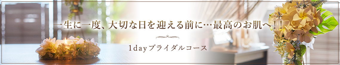 １dayブライダルコース