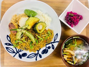 和風キーマカレー